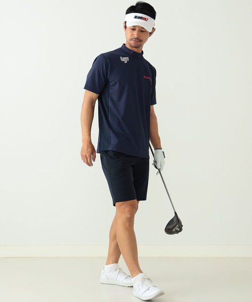 BEAMS GOLF（ビームス ゴルフ） 半袖Tシャツ M ホワイト メンズ