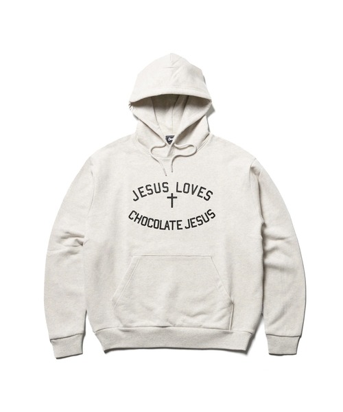 Chocolate Jesus パーカー JESUS LOVES HOODIE メンズ レディース