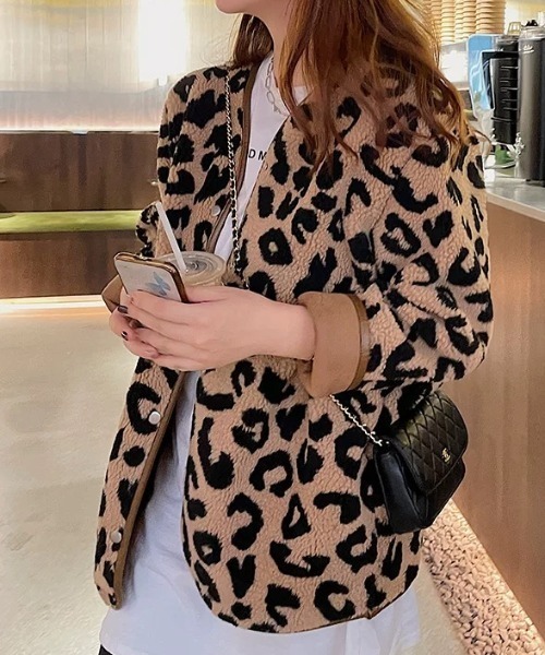 「SHEENA」 ノーカラージャケット M キャメル レディース_画像9