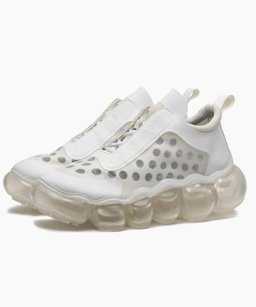 靴 grounds JEWELRY LUCENT WHITE 25cm grounds（グラウンズ） スニーカー JEWELRY LUCENT メンズ レディース