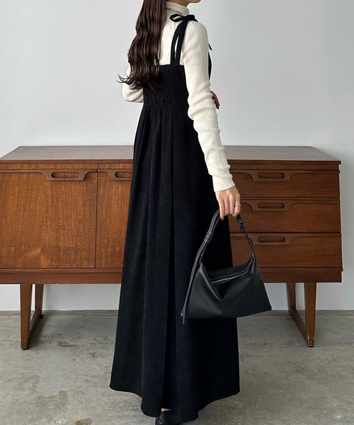 「callautia」 キャミソールワンピース MEDIUM アイボリー レディース_画像3