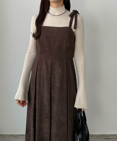 「callautia」 キャミソールワンピース MEDIUM アイボリー レディース_画像7