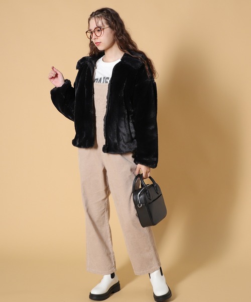 「Honeys」 ブルゾン L ベージュ レディース_画像7