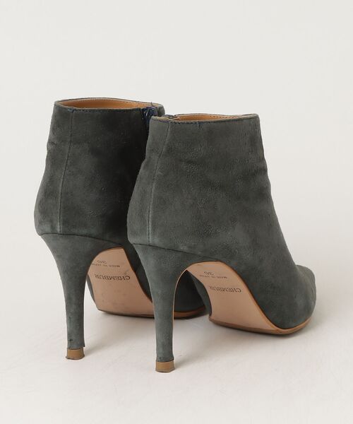 「CHEMBUR」 ショートブーツ 36 グレー レディース_画像2