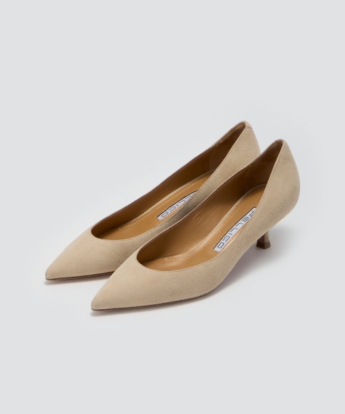 PELLICO ANIMA ANELLI フラットパンプス ベージュ PELLICO（ペリーコ） パンプス ANIMA パンプス 3.5cm BEIGE : ZOZOTOWN