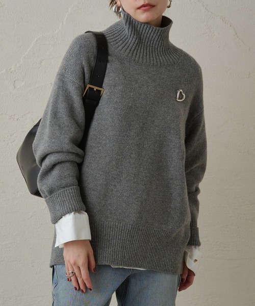 新品 ラウンジドレス WOOLタートルニット オフホワイト 洗える 新品 ラウンジドレス WOOLタートルニット オフホワイト 洗える - メルカリ
