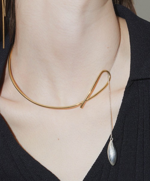 「loni」 チョーカー FREE ゴールド レディース_画像6