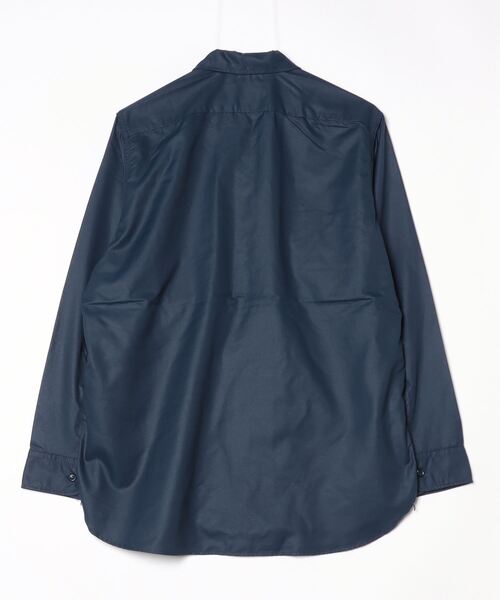 「BEAMS PLUS」 長袖シャツ M オリーブ メンズ_画像2