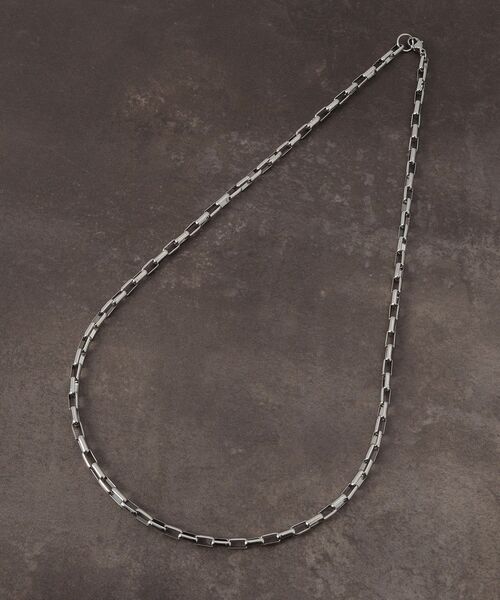 THE SHOP TK ネックレス スクエア チェーン ステンレス 「ユニセックス