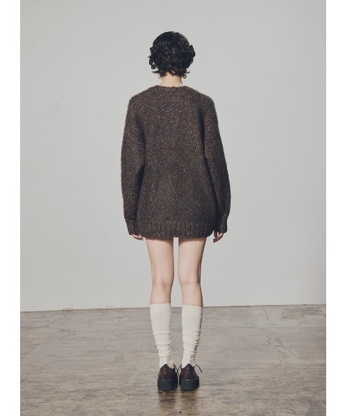 COEL（コエル） ニットカーディガン FREE ブラウン レディース