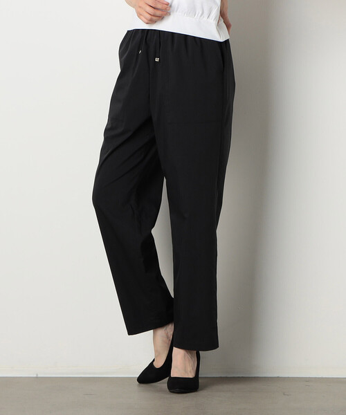 「COMME CA ISM」 イージーパンツ LARGE キャメル レディース_画像6