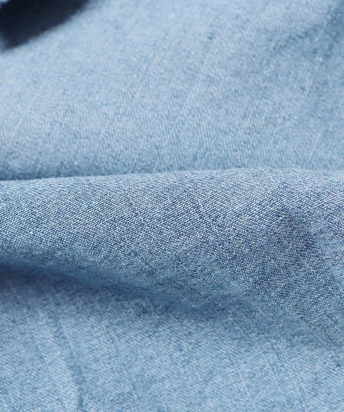 「ROOPTOKYO」 長袖ブラウス L ブルー レディース_画像4