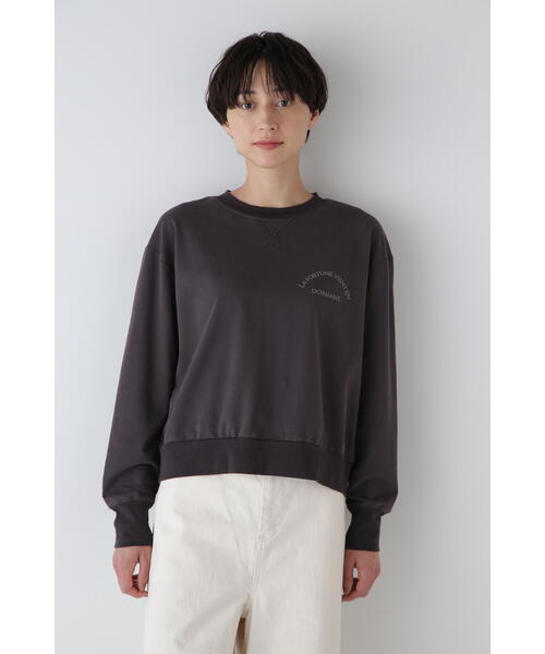 「human woman」 長袖カットソー MEDIUM レッド レディース_画像6