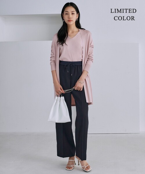 「ICB」 カーディガン X-SMALL ピンク レディース_画像2