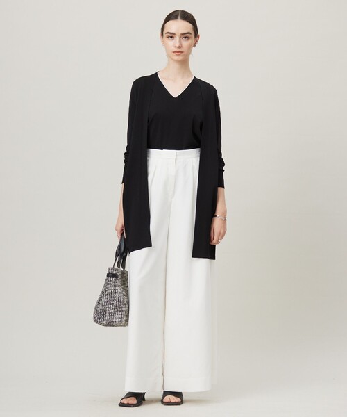 「ICB」 カーディガン X-SMALL ピンク レディース_画像4