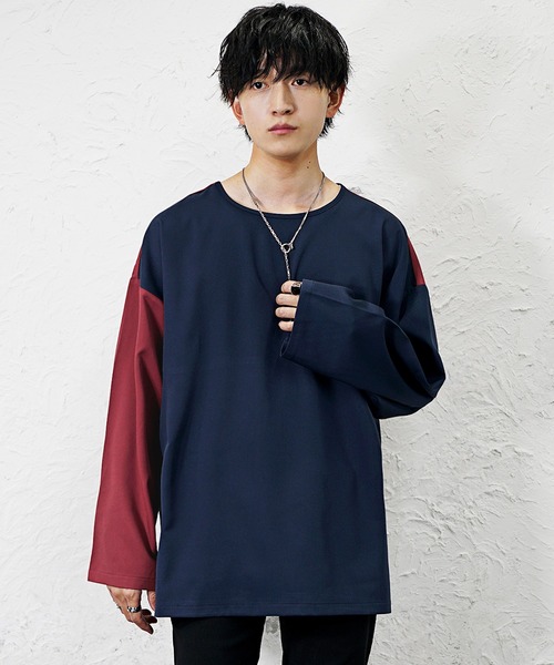 MinoriTY（マイノリティ） tシャツ 「MinoriTY」バイカラー切り替え