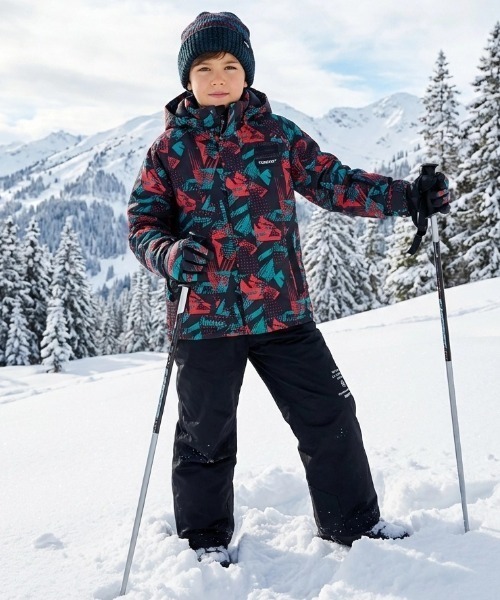 SEVEN2（セブンツー） 調整付き総柄スノーウェア : ZOZOTOWN Yahoo!店