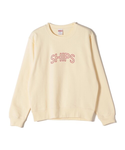 「SHIPS」 スウェットカットソー MEDIUM ナチュラル レディース_画像6