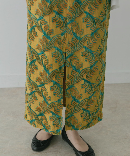 「KBF+」 タイトスカート ONE レッド系その他 レディース_画像3