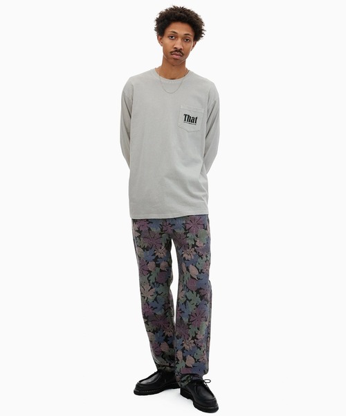 「thisisneverthat」 長袖Tシャツ X-LARGE グリーン系その他3 メンズ_画像5