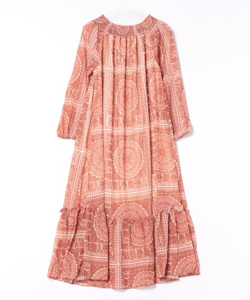 「anap mimpi」 長袖ワンピース FREE オレンジ レディース_画像2