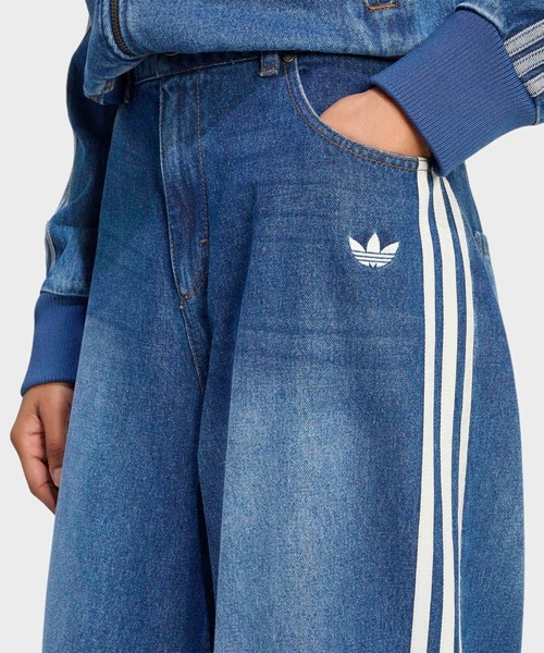 adidas（アディダス） ジーンズ デニム デニムパンツ チェック シーム