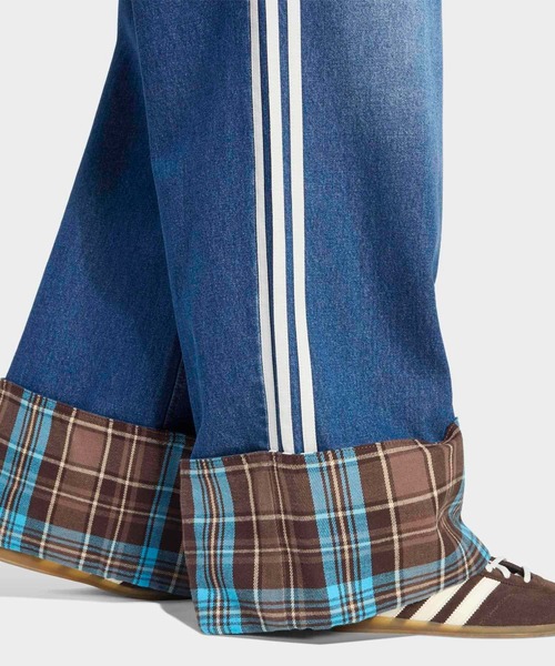 adidas（アディダス） ジーンズ デニム デニムパンツ チェック シーム