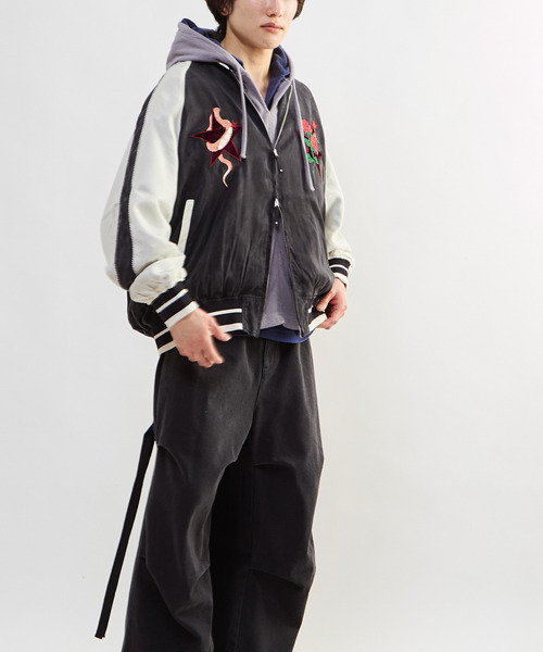 CONVERSE TOKYO スカジャン VINTAGE SATIN SOUVENIR JACKET レディース