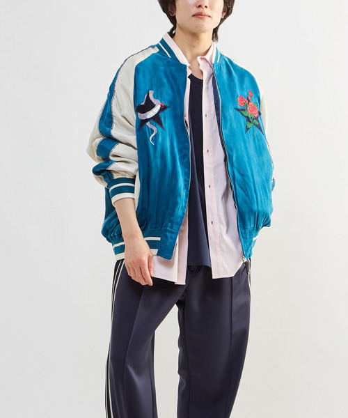 CONVERSE TOKYO スカジャン VINTAGE SATIN SOUVENIR JACKET レディース