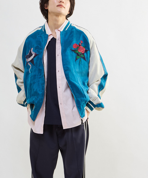 CONVERSE TOKYO スカジャン VINTAGE SATIN SOUVENIR JACKET レディース