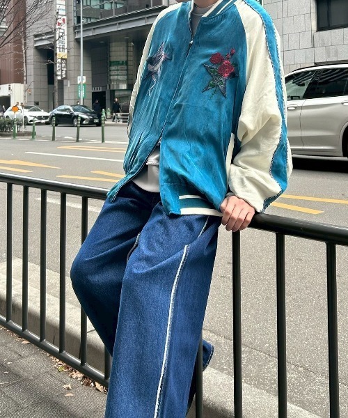 CONVERSE TOKYO スカジャン VINTAGE SATIN SOUVENIR JACKET レディース