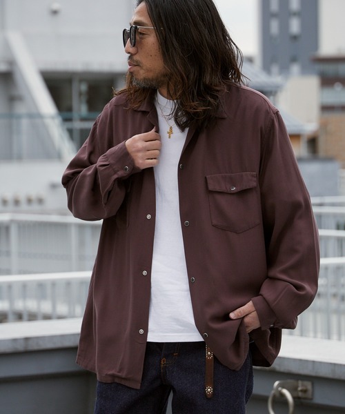 DEL MAR sportswear/デルマースポーツ L DEL MAR sportswear（デルマースポーツウェア） シャツ SNAP-UP