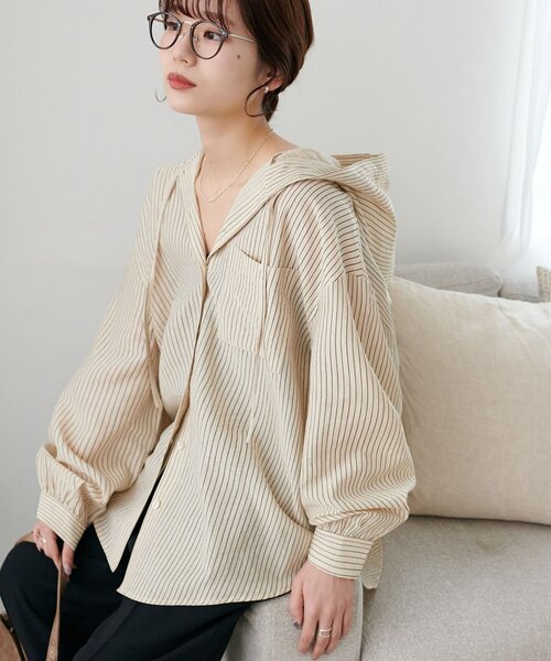 Discoat（ディスコート） ブラウス シャツ 「トレンド」シアーアソート