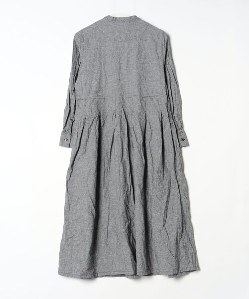 「Sunny clouds」 長袖ワンピース L グレー レディース_画像2