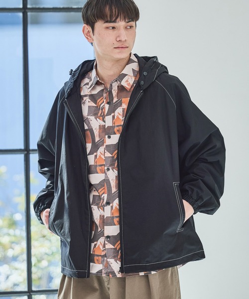 【新品】Grandtable フード付きブルゾン itto ブルゾン アウター ボアビッグシルエット フード付ロング