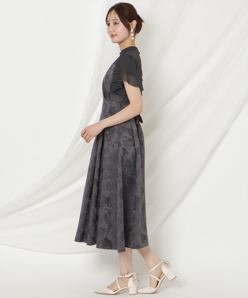 WILLSELECTION（ウィルセレクション） ドレス ジャガードタックフレア
