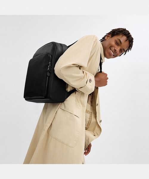 「COACH」 リュック ONE ブラック系その他 メンズの画像