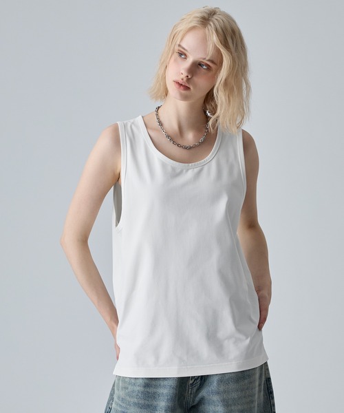 VELNUS タンクトップ 「VELNUS」Cool Touch ＆ Easy Care Cropped 