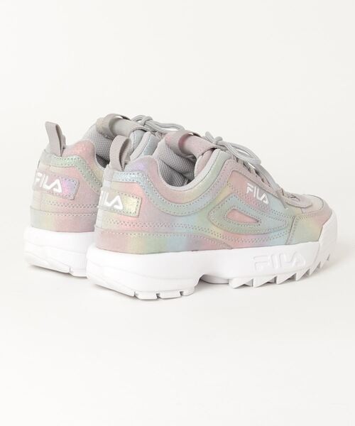 「FILA」 ローカットスニーカー 24.0cm シルバー系その他 レディース_画像2