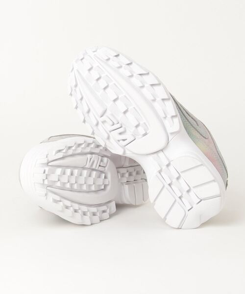 「FILA」 ローカットスニーカー 24.0cm シルバー系その他 レディース_画像3
