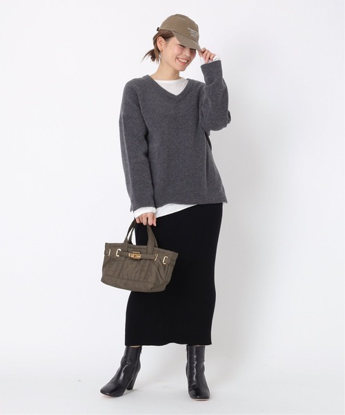 「Deuxieme Classe」 長袖カットソー FREE ベージュ レディースの画像