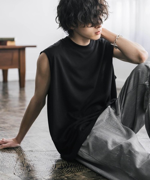 ELDORESO エルドレッソ 21SS ノースリーブ Tシャツ L 新品 ELDORESO（エルドレッソ） tシャツ Watching Sleeveless