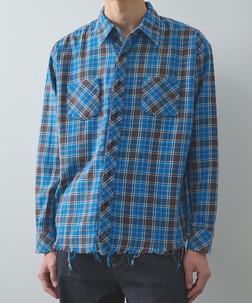 Rafu（ラフ） シャツ 「MIYAGIHIDETAKA」Rafu Processed Shirt メンズ