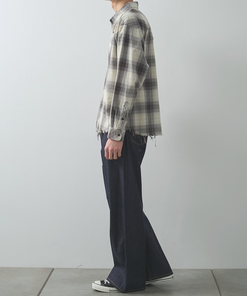 Rafu（ラフ） シャツ 「MIYAGIHIDETAKA」Rafu Processed Shirt メンズ