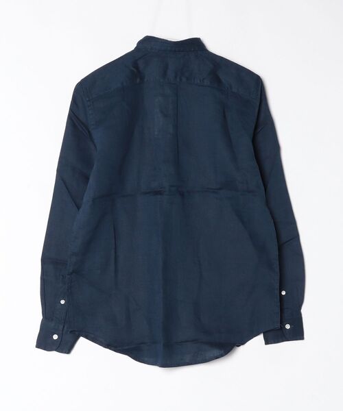 ラルフローレン リネンシャツ レディースS〜M キッズXL ネイビー POLO RALPH LAUREN - ラルフローレン リネンシャツ レディースS〜M