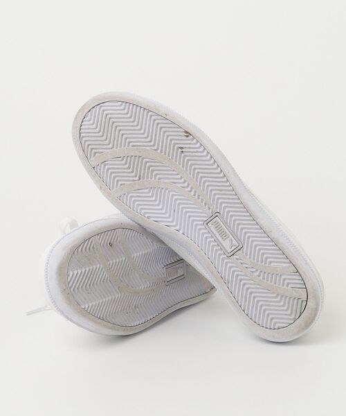 「PUMA」 ローカットスニーカー 25.0cm ホワイト メンズ_画像3