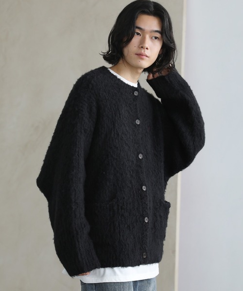 「U.S. POLO ASSN.」 ニットカーディガン S オフホワイト メンズ_画像3