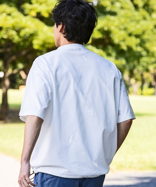 「+phenix」 半袖Tシャツ L オフホワイト メンズ_画像9