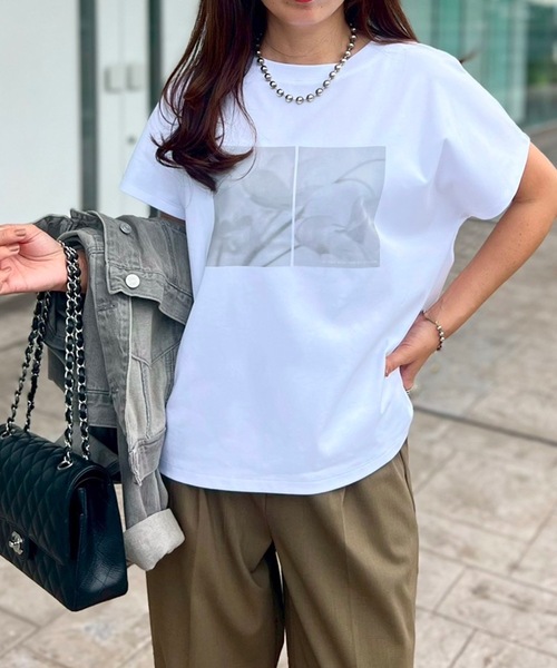 Emma Taylor（エマテイラー） tシャツ シルクタッチスムースドルマン