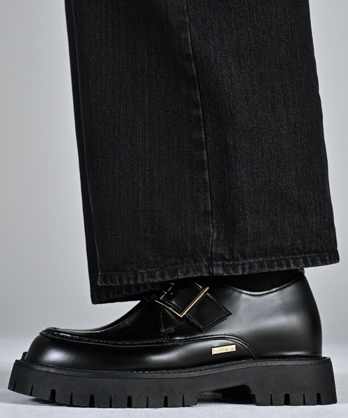 ADRER（アドラー） ローファー S ブラック メンズ : ZOZOTOWN Yahoo!店